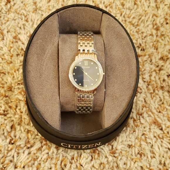 Never worn Citizens Blue Face Watch - Picture 2 of 3